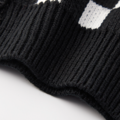 Checkerboard cardigan 