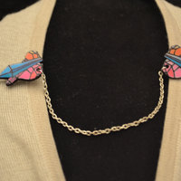 Crystal Collar Pins - Thumbnail 1