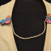 Crystal Collar Pins - Thumbnail 2