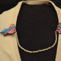 Crystal Collar Pins - Thumbnail 3