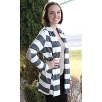 Elbow patch cardigan