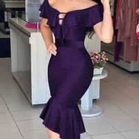 Sexy Short Sleeve Dress - Thumbnail 2