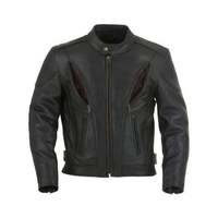 New Handmade Pure Leather Black Fashion Jacket For Men’s - Thumbnail 4