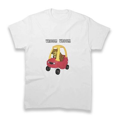 Free Shipping-VROOM VROOM TEE