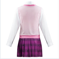New bullets on breaking V3cos clothes Akamatsu Kaede campus JK uniform cosplay (five-piece set) - Thumbnail 6