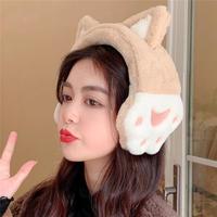 Cute Cat Ears Warm Earmuffs - Thumbnail 6
