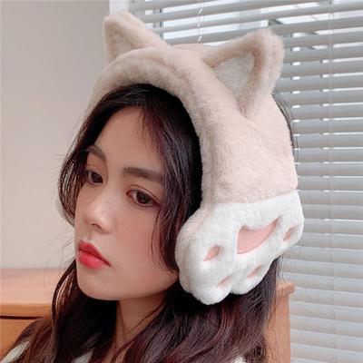 Cute cat ears warm earmuffs