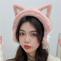 Cute Cat Ears Warm Earmuffs - Thumbnail 3