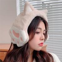 Cute Cat Ears Warm Earmuffs - Thumbnail 1