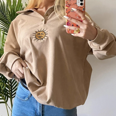 Vintage sun polo shirt