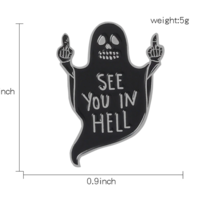 "SEE YOU IN HELL" PIN - Thumbnail 3