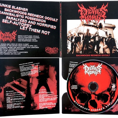 Devil's vomit - "backwoods redneck occult" slim cd
