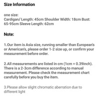 Cute Sweet Butterfly Knit Cardigan V Neck Crop Top Thin Long Sleeve T-shirt Vintage Aesthetic Casual Summer E-Girl Kawaii Korean Japanese Harajuku - Thumbnail 8