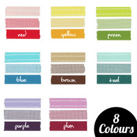 Mini Washi Tape Set: 24 pcs / 8 set of Trio Set by Mark's - Thumbnail 2
