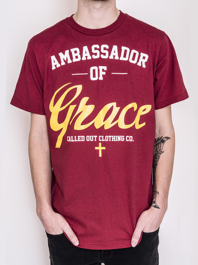 "Ambassador" Burgundy Tee