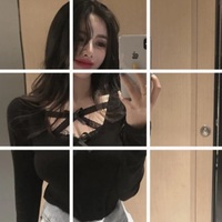 Cute Sexy Lace Cross Ribbon Long Sleeve Shirt Top Aesthetic Casual Summer E-Girl Kawaii Korean Japanese Harajuku - Thumbnail 6