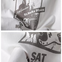 Cute 90s Vintage Guitar Retro White Short Sleeve T- Shirt Top Aesthetic Casual Summer E-Girl Kawaii Korean Japanese Harajuku - Thumbnail 7