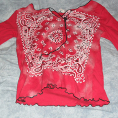 Red bandanna shirt - Thumbnail 5