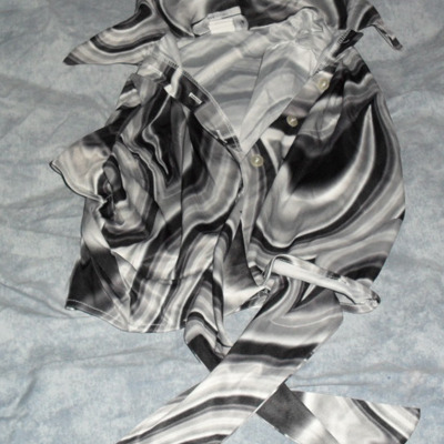 B/w swirl shirt - Thumbnail 4