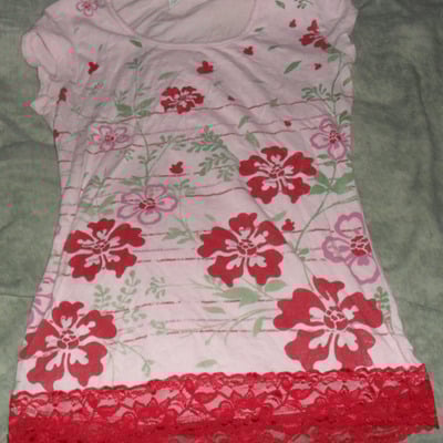 〖sold out〗pink floral shirt - Thumbnail 4