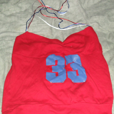 Red halter tube - Thumbnail 5