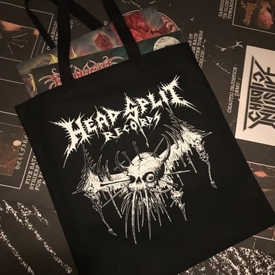 Headsplit tote bag