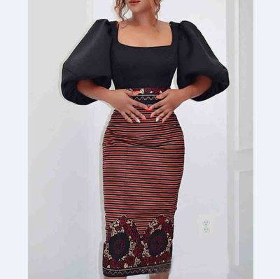 Fashion Printed Dress