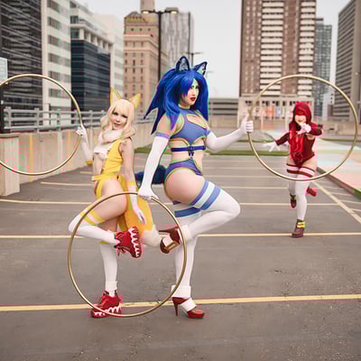 Blue hedgehog & friends