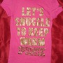 Victoria's Secret Pink Tee w/Bling "Lets Stay Warm"-2
