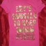Victoria's Secret Pink Tee w/Bling "Lets Stay Warm"-4
