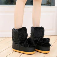 Winter Warm Pom-Pom Snow Boots - Thumbnail 3