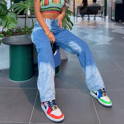 Tie dye jeans - Thumbnail 4