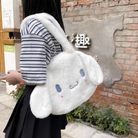 Cute Anime Cartoon Plush Large Shoulder Messenger Bag Handbag Aesthetic Casual Summer E-Girl Kawaii Korean Japanese Harajuku - Thumbnail 2