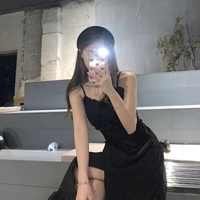 Cute White Ruffle Maxi Dress Fairy Strap Tank Lace Sundress Party Cottage Aesthetic Casual Summer E-Girl Kawaii Korean Japanese Harajuku - Thumbnail 9