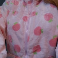 Cute Sweet Pink Peach Plush Oversized Thick Warm Jacket Zipper Hoodie Sweater Winter Autumn Aesthetic Casual E-Girl Kawaii Korean Japanese Harajuku - Thumbnail 9