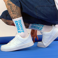 "I DON'T SMOKE SOCKS" WHITE  - Thumbnail 3