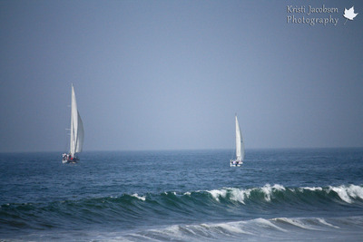 Sailing the Pacific 11x14