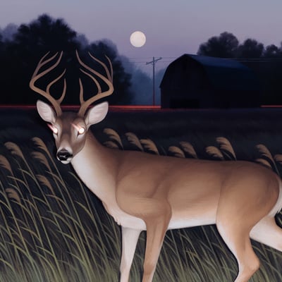 Deer dream - print - Thumbnail 1