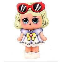 6 Pcs LOL Dolls Squishy - Thumbnail 2