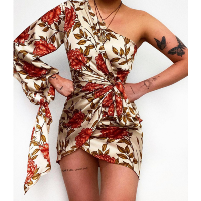 Women'S Sexy Printed Dress
