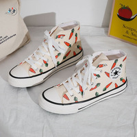 New fashion radish canvas shoes - Thumbnail 3