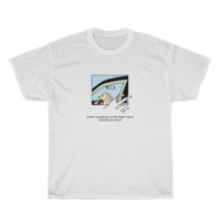 Free Shipping-"WHAT A FEELING TO BE RIGHT HERE BESIDE YOU NOW" TEE - Thumbnail 1