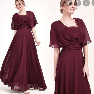 Dark Burgundy Bridesmaid Dresses for Wedding  