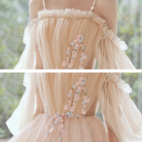 Cute tulle short prom dress cocktail dress - Thumbnail 5