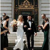 Simple Beach Wedding Dreses Boho Lace Bridal Gowns - Thumbnail 3