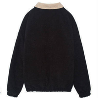 Free Shipping-RETRO COLOR STRIPES CORD JACKET - Thumbnail 7