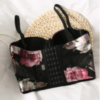 Sexy Fish Bone Corsets French Elegant Camisoles Women - Thumbnail 2