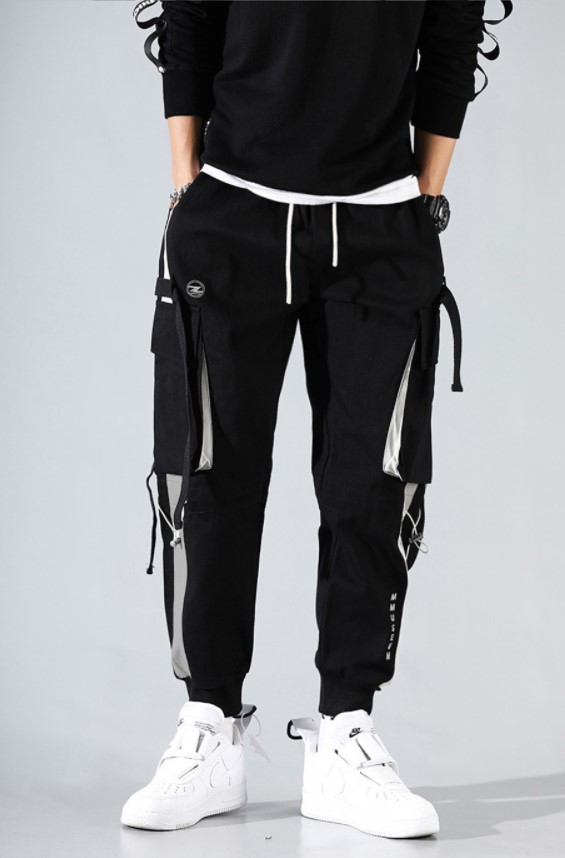 Men/'s Joggers Black Blue Casual Pants Oriental Cloud Drawing Unisex Jogger Pants Lucky Cloud Japanese Cloud Men/'s Pants