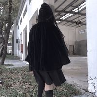 Dark Style Sexy Halter Dress Loose Casual Backless Black - Thumbnail 5