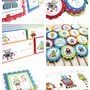 Robot Food Tent Cards or Place Cards, Personalized-4